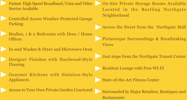 507 Northgate Amenities